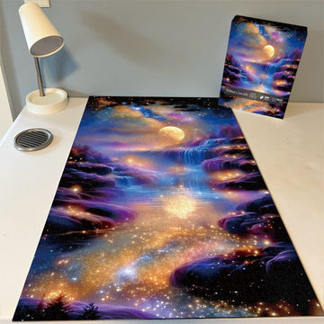 Puzzle a cascata di velluto puzzle 1000 pezzi